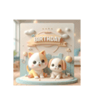 [Happy Birthday 専用]イエロー系（個別スタンプ：12）