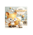 [Happy Birthday 専用]イエロー系（個別スタンプ：16）