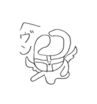 ジャッジメントうさぎ（個別スタンプ：3）
