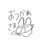 ジャッジメントうさぎ（個別スタンプ：9）