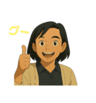 ハリキリ mama ごあいさつ（個別スタンプ：4）