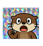 ぷかぷカワウソのスタンプ集@SFW（個別スタンプ：1）