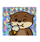 ぷかぷカワウソのスタンプ集@SFW（個別スタンプ：9）
