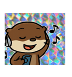 ぷかぷカワウソのスタンプ集@SFW（個別スタンプ：12）