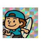 にじ波サーファーのスタンプ集@SFW（個別スタンプ：4）