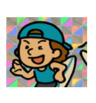 にじ波サーファーのスタンプ集@SFW（個別スタンプ：15）