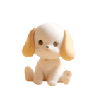 [アレンジ用]3Dクレイ動物ベビー4（個別スタンプ：6）