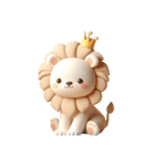 [アレンジ用]3Dクレイ動物ベビー4（個別スタンプ：12）
