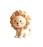 [アレンジ用]3Dクレイ動物ベビー4（個別スタンプ：14）
