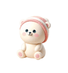 [アレンジ用]3Dクレイ動物ベビー4（個別スタンプ：15）