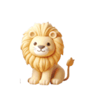[アレンジ用]3Dクレイ動物ベビー3（個別スタンプ：8）