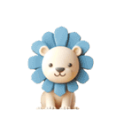 [アレンジ用]3Dクレイ動物ベビー3（個別スタンプ：9）