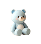 [アレンジ用]3Dクレイ動物ベビー3（個別スタンプ：10）