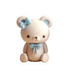 [アレンジ用]3Dクレイ動物ベビー3（個別スタンプ：12）