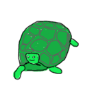 子供が描くかわいい癒やし動物と魚スタンプ（個別スタンプ：11）