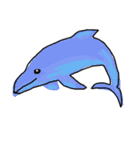 子供が描くかわいい癒やし動物と魚スタンプ（個別スタンプ：15）