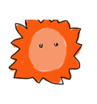 子供が描くかわいい癒やし動物と魚スタンプ（個別スタンプ：17）