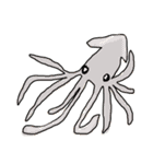 子供が描くかわいい癒やし動物と魚スタンプ（個別スタンプ：20）