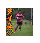 ※ラグビーが大好きな♡ゲイの黒人男性（個別スタンプ：39）