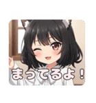 ショートカットとサッカープレミアムみなみ（個別スタンプ：15）