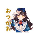 雪白姫の待ち合わせ連絡スタンプ（個別スタンプ：38）
