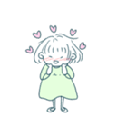可愛いボブ少女（個別スタンプ：13）