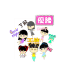 ミニキャラ物語（個別スタンプ：7）