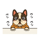 日常会話で大活躍！かわいいパーカー犬4（個別スタンプ：5）