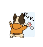日常会話で大活躍！かわいいパーカー犬4（個別スタンプ：10）