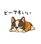 日常会話で大活躍！かわいいパーカー犬4（個別スタンプ：30）