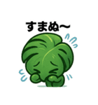 優しいモンステラスタンプ（個別スタンプ：30）