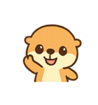 ぽちゃラッコ さざなみポケットパレード（個別スタンプ：1）