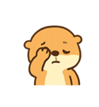 ぽちゃラッコ さざなみポケットパレード（個別スタンプ：6）