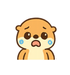 ぽちゃラッコ さざなみポケットパレード（個別スタンプ：7）