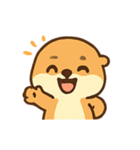 ぽちゃラッコ さざなみポケットパレード（個別スタンプ：8）