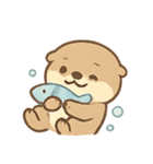 かわいいカワウソの毎日きもち（個別スタンプ：9）