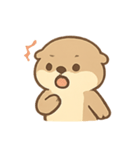 かわいいカワウソの毎日きもち（個別スタンプ：10）