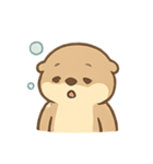 かわいいカワウソの毎日きもち（個別スタンプ：11）