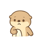 かわいいカワウソの毎日きもち（個別スタンプ：12）