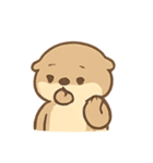 かわいいカワウソの毎日きもち（個別スタンプ：15）