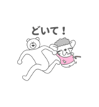 GODGWAWA × けたくま アニメスタンプ（個別スタンプ：12）