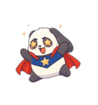 パンダウサギのファンタジーアドベンチャー（個別スタンプ：11）