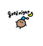 小さいまん丸チョコ（個別スタンプ：6）