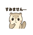 ふわふわエゾモモンガの毎日スタンプ（個別スタンプ：23）