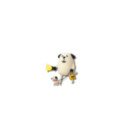 mottoの小さな3D犬♡ベーシック（個別スタンプ：3）