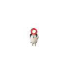 mottoの小さな3D犬♡ベーシック（個別スタンプ：10）