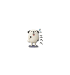 mottoの小さな3D犬♡ベーシック（個別スタンプ：21）