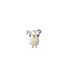 mottoの小さな3D犬♡ベーシック（個別スタンプ：25）