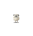 mottoの小さな3D犬♡ベーシック（個別スタンプ：32）
