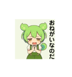 動く！ずんだもん あいさつ⑤シンプル（個別スタンプ：10）